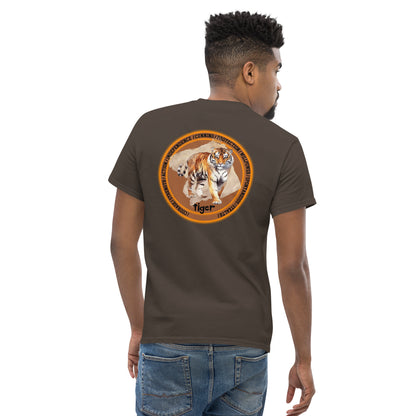 Mascot Spirit Animal Totem:  TIGER: Men’s Classic Tee T-Shirt: Gildan