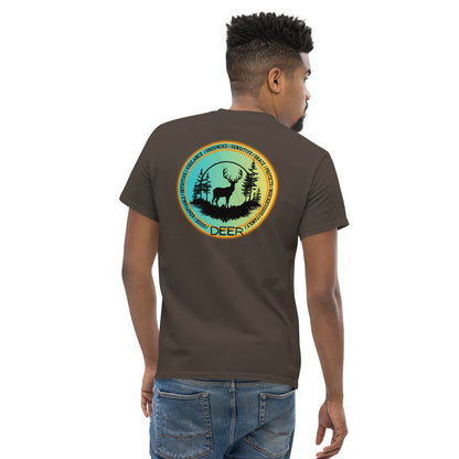 Mascot Spirit Animal Totem:  DEER: Men’s Classic Tee T-Shirt: Gildan