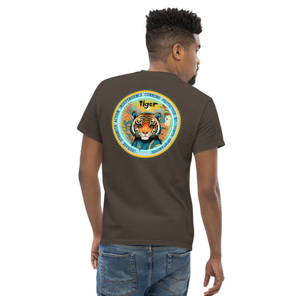 Mascot Spirit Animal Totem:  TIGER: Men’s Classic Tee T-Shirt: Gildan