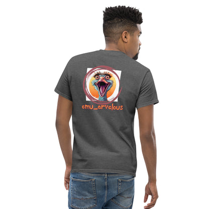 Mascot Spirit Animal Totem:  EMU...arvelous: Men’s Classic Tee T-Shirt: Gildan