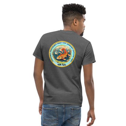 Mascot Spirit Animal Totem:  KOI FISH: Men’s Classic Tee T-Shirt: Gildan