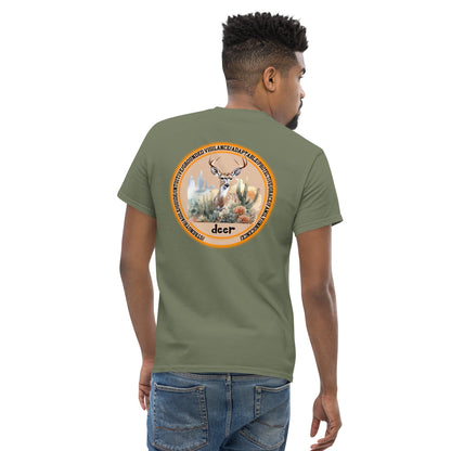 Mascot Spirit Animal Totem:  DEER: Men’s Classic Tee T-Shirt: Gildan