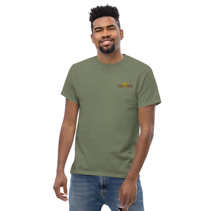 Mascot Spirit Animal Totem:  BUFFALO: Men’s Classic Tee T-Shirt: Gildan