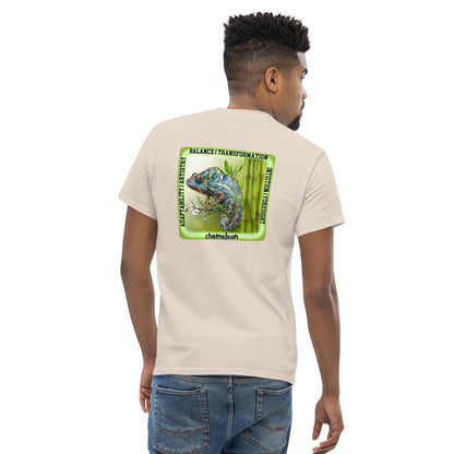 Mascot Spirit Animal Totem:  CHAMELEON: Men’s Classic Tee T-Shirt: Gildan