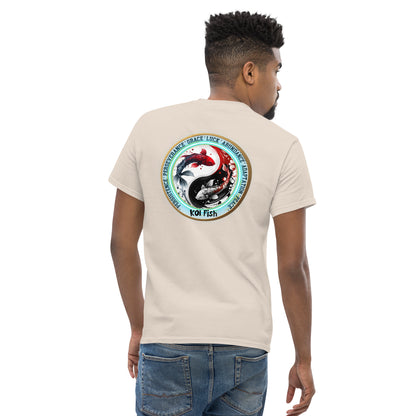 Mascot Spirit Animal Totem:  KOI FISH: Men’s Classic Tee T-Shirt: Gildan