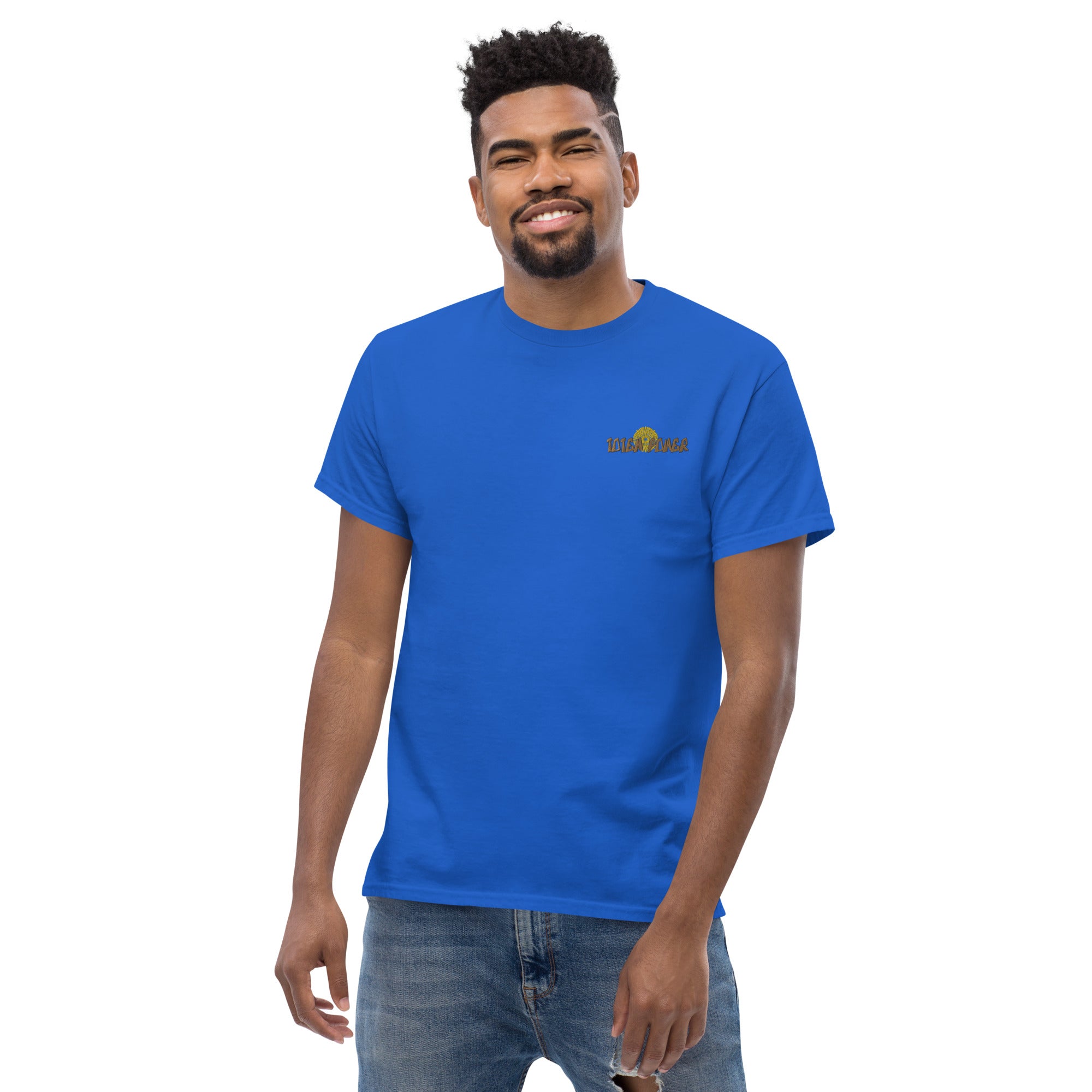 Mascot Spirit Animal Totem:  BUFFALO: Men’s Classic Tee T-Shirt: Gildan