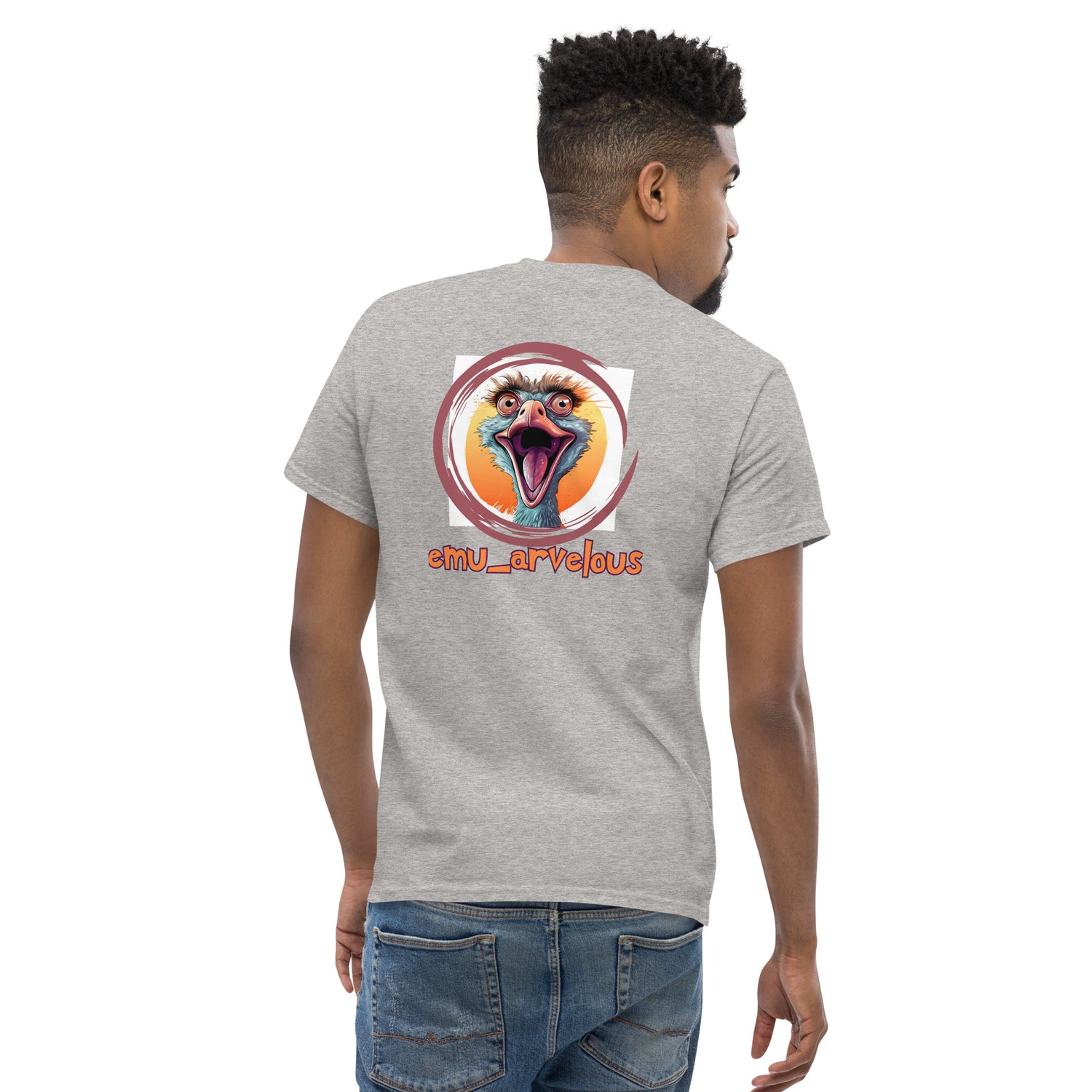 Mascot Spirit Animal Totem:  EMU...arvelous: Men’s Classic Tee T-Shirt: Gildan