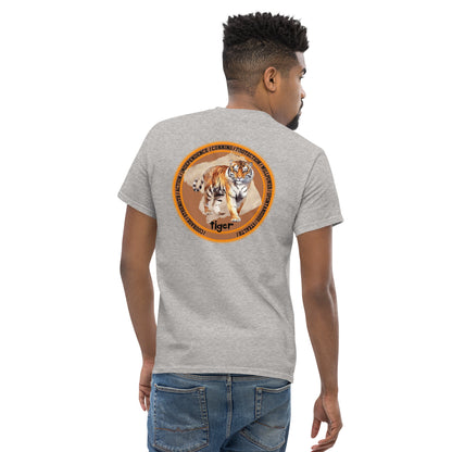 Mascot Spirit Animal Totem:  TIGER: Men’s Classic Tee T-Shirt: Gildan