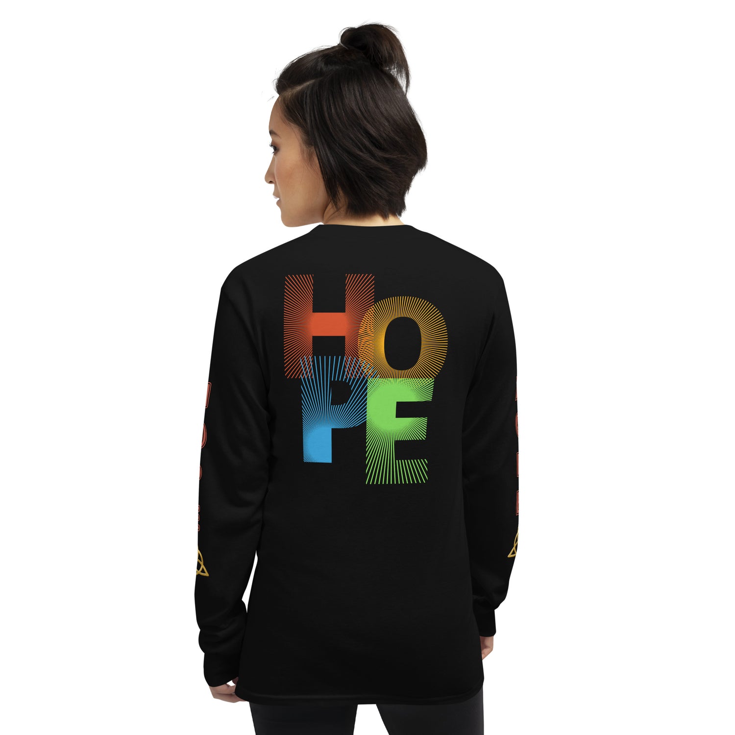 Unisex Classic Style Gildan Long Sleeve Shirt: HOPE