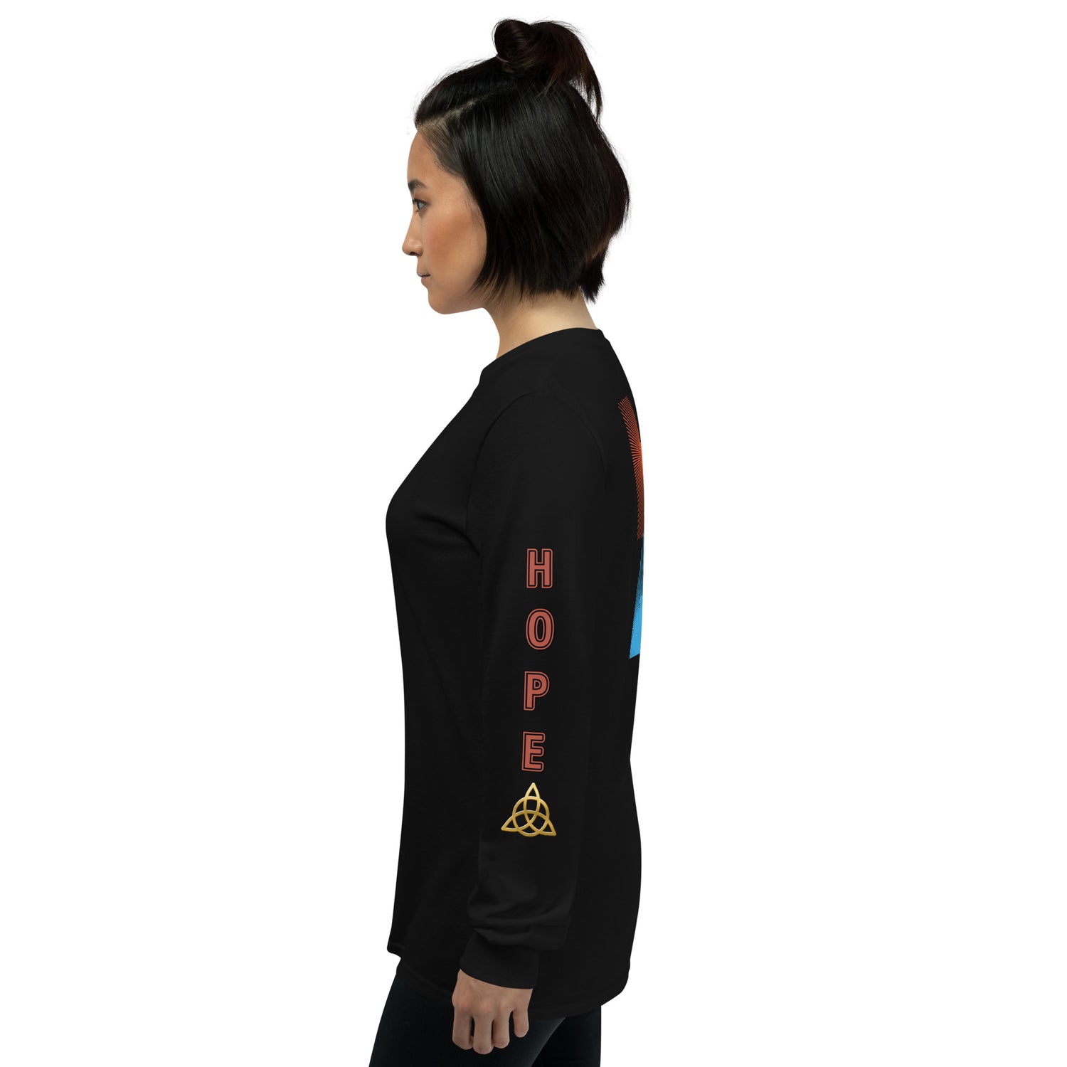 Unisex Classic Style Gildan Long Sleeve Shirt: HOPE