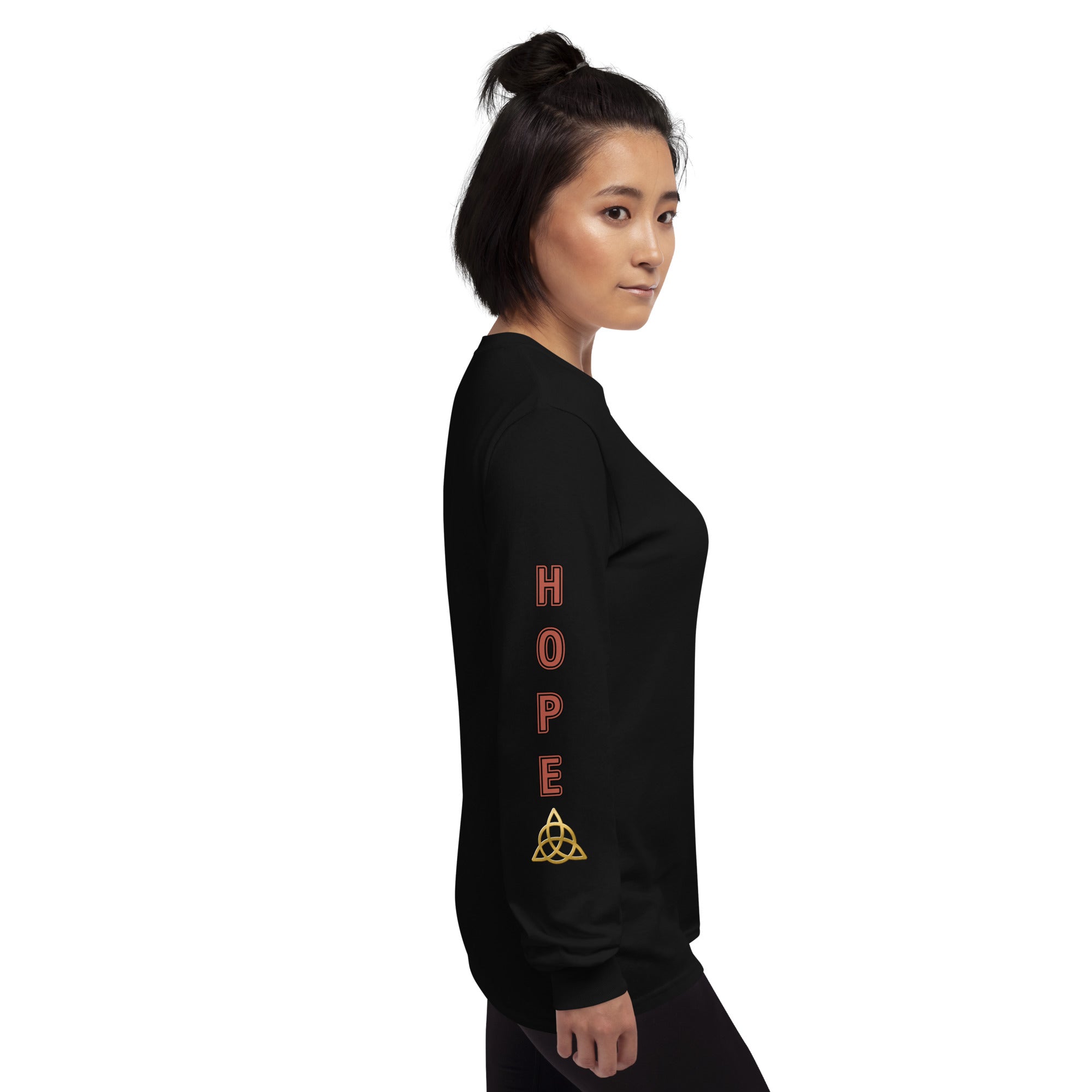 Unisex Classic Style Gildan Long Sleeve Shirt: HOPE