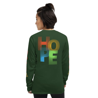 Unisex Classic Style Gildan Long Sleeve Shirt: HOPE