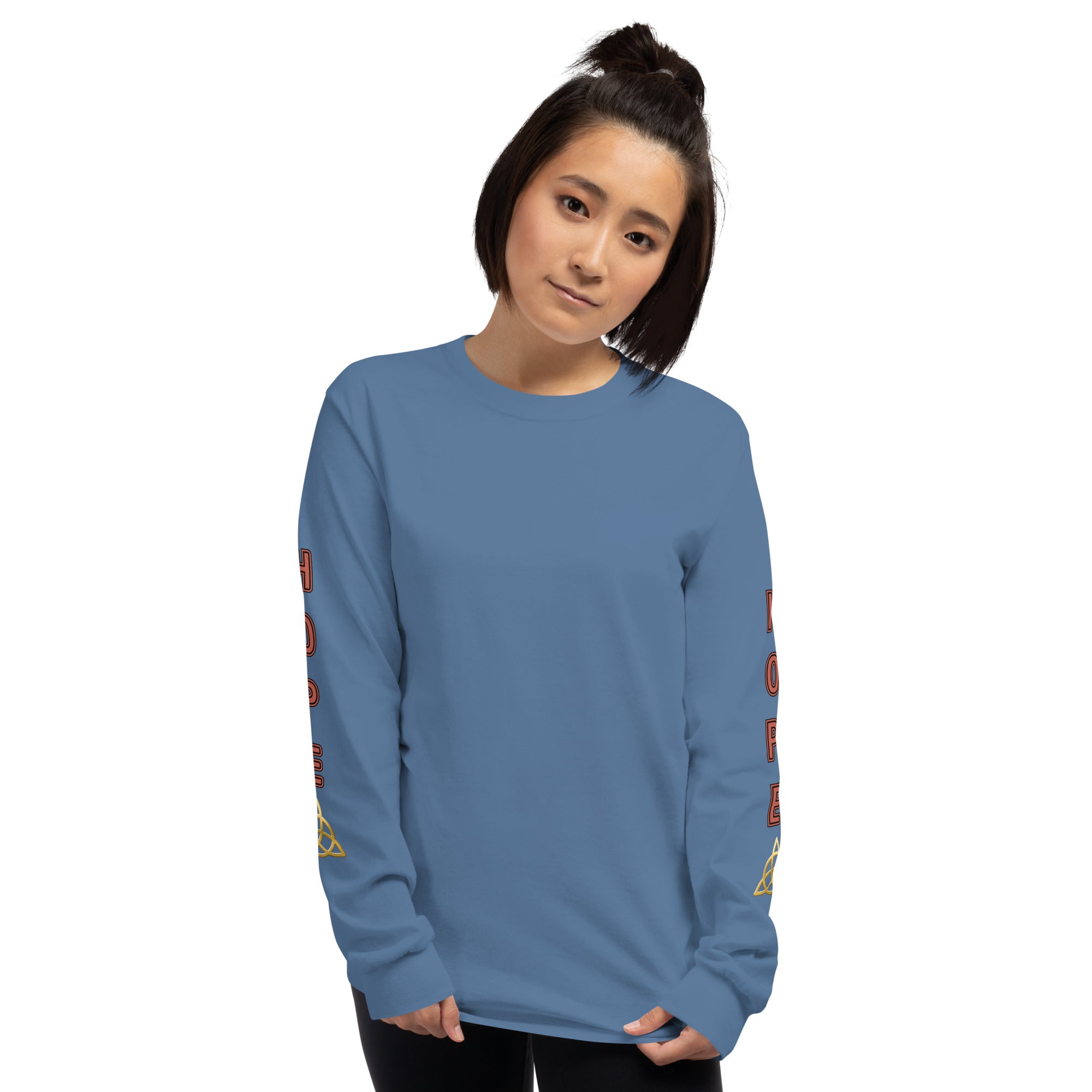 Unisex Classic Style Gildan Long Sleeve Shirt: HOPE