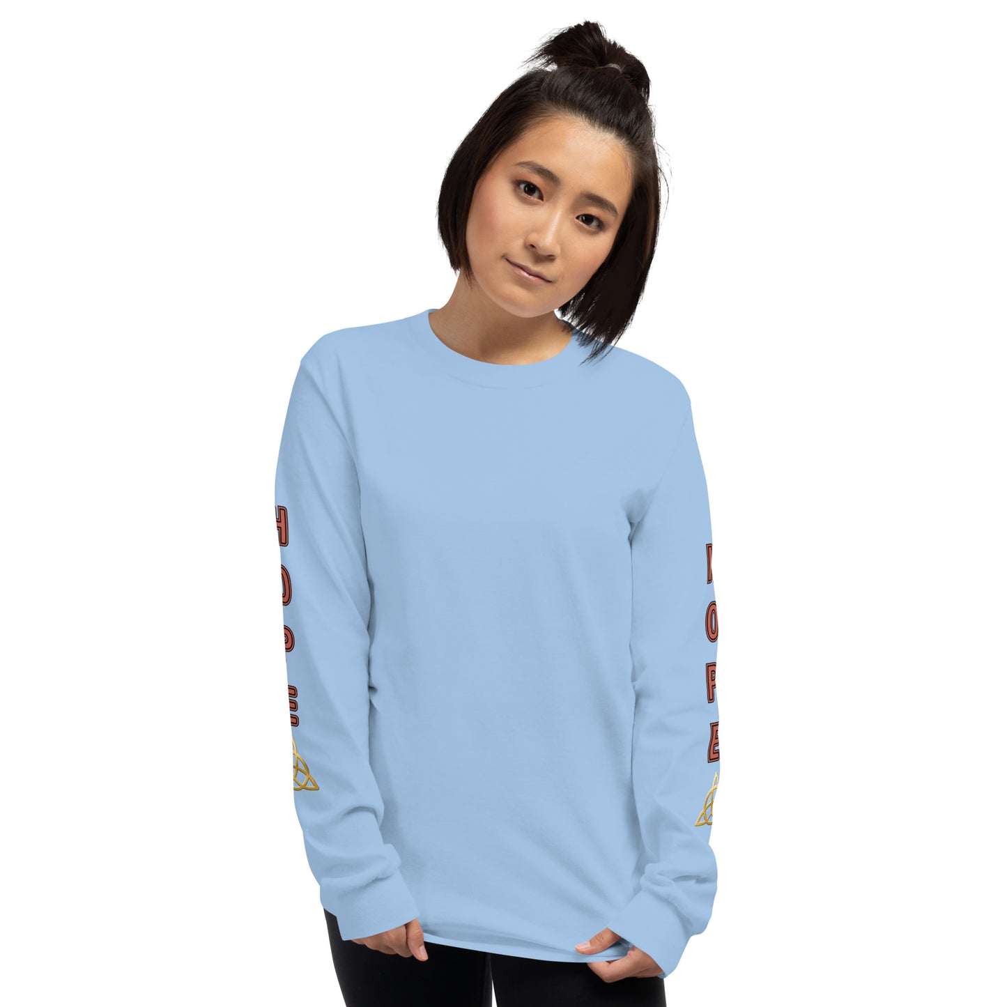 Unisex Classic Style Gildan Long Sleeve Shirt: HOPE