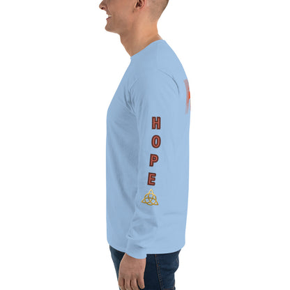 Unisex Classic Style Gildan Long Sleeve Shirt: HOPE