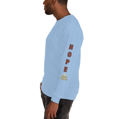 Unisex Classic Style Gildan Long Sleeve Shirt: POSITIVE VIBES