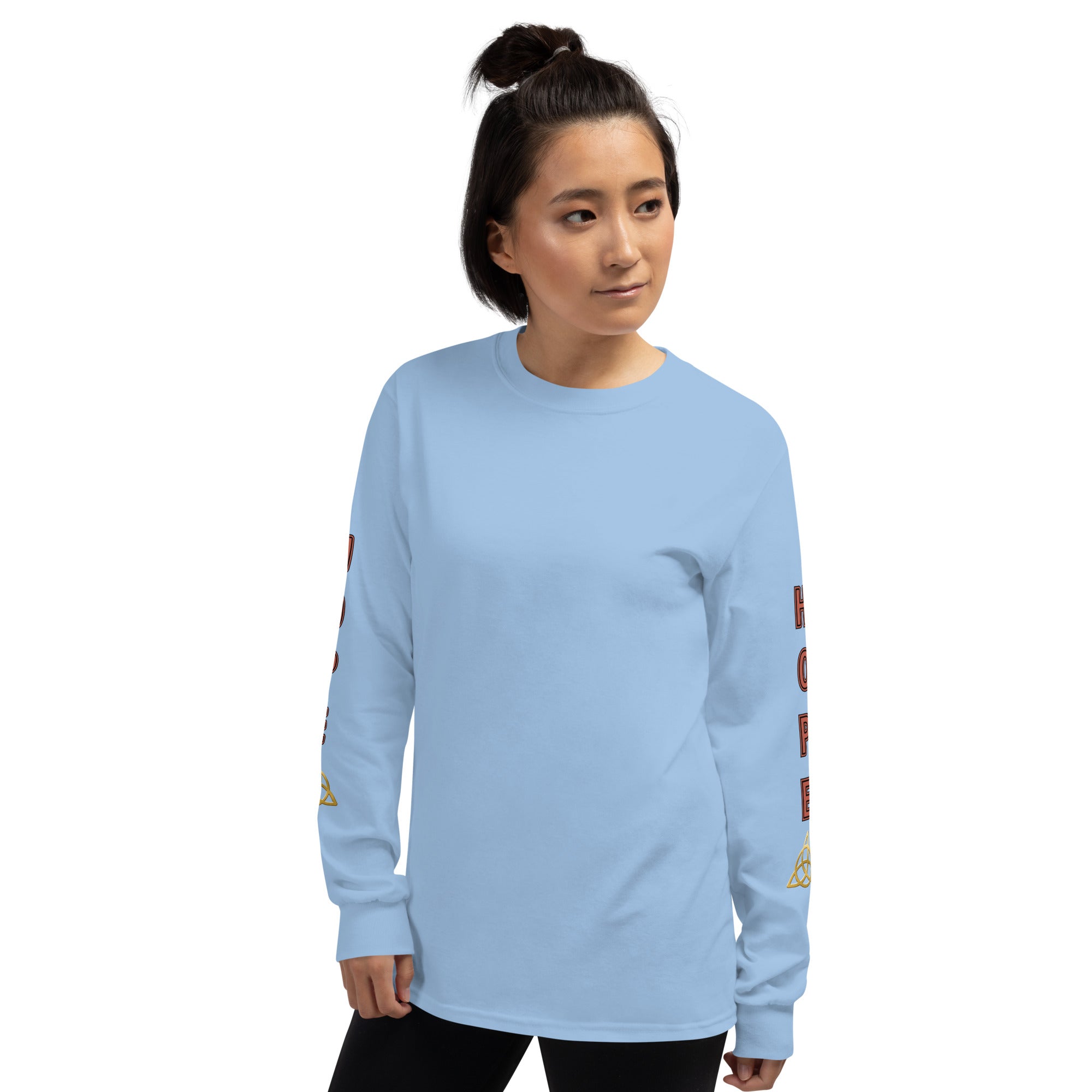 Unisex Classic Style Gildan Long Sleeve Shirt: HOPE