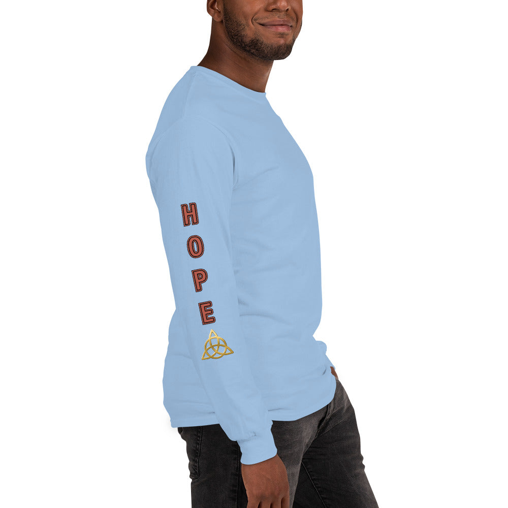 Unisex Classic Style Gildan Long Sleeve Shirt: POSITIVE VIBES