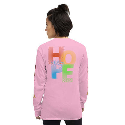 Unisex Classic Style Gildan Long Sleeve Shirt: HOPE