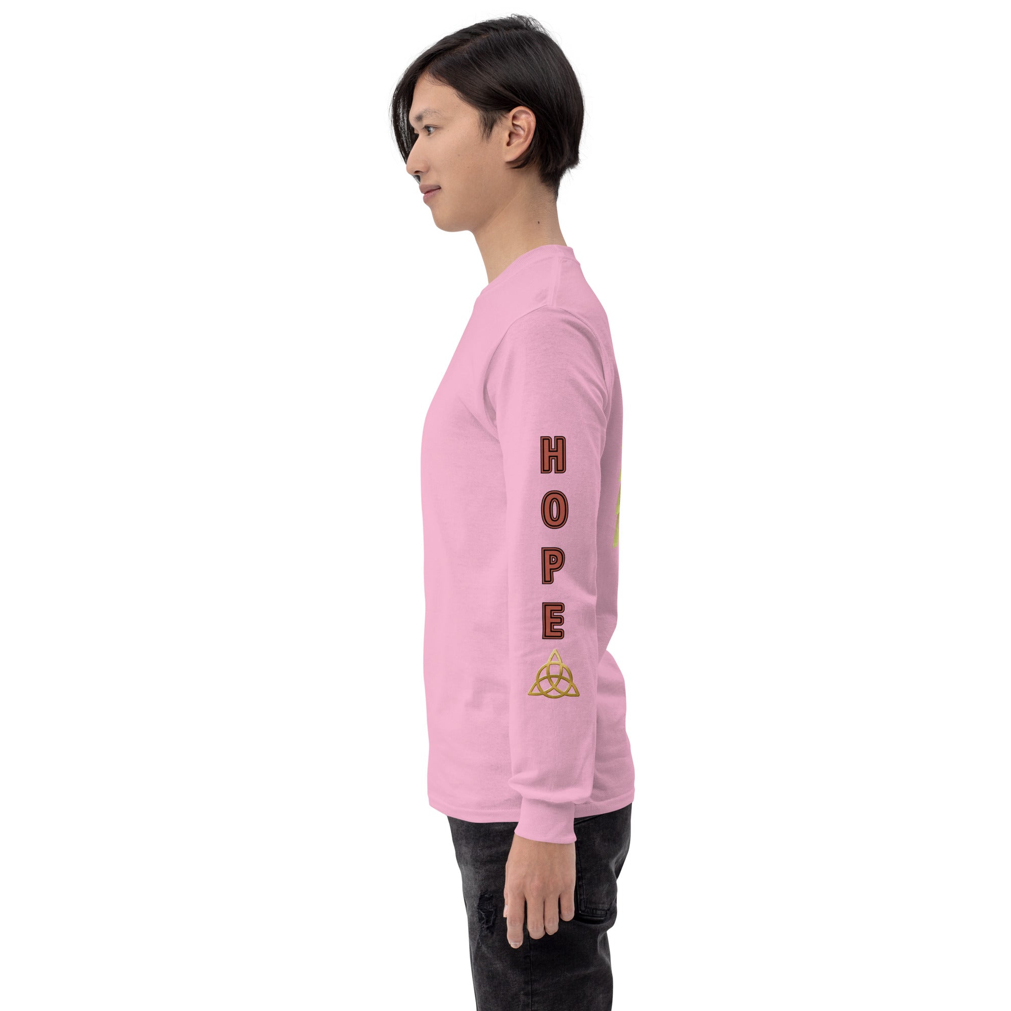 Unisex Classic Style Gildan Long Sleeve Shirt: POSITIVE