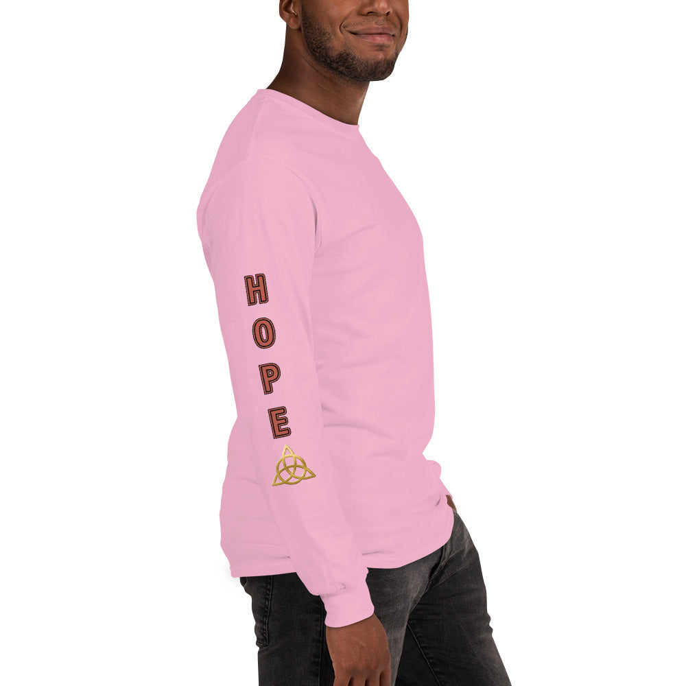 Unisex Classic Style Gildan Long Sleeve Shirt: POSITIVE VIBES