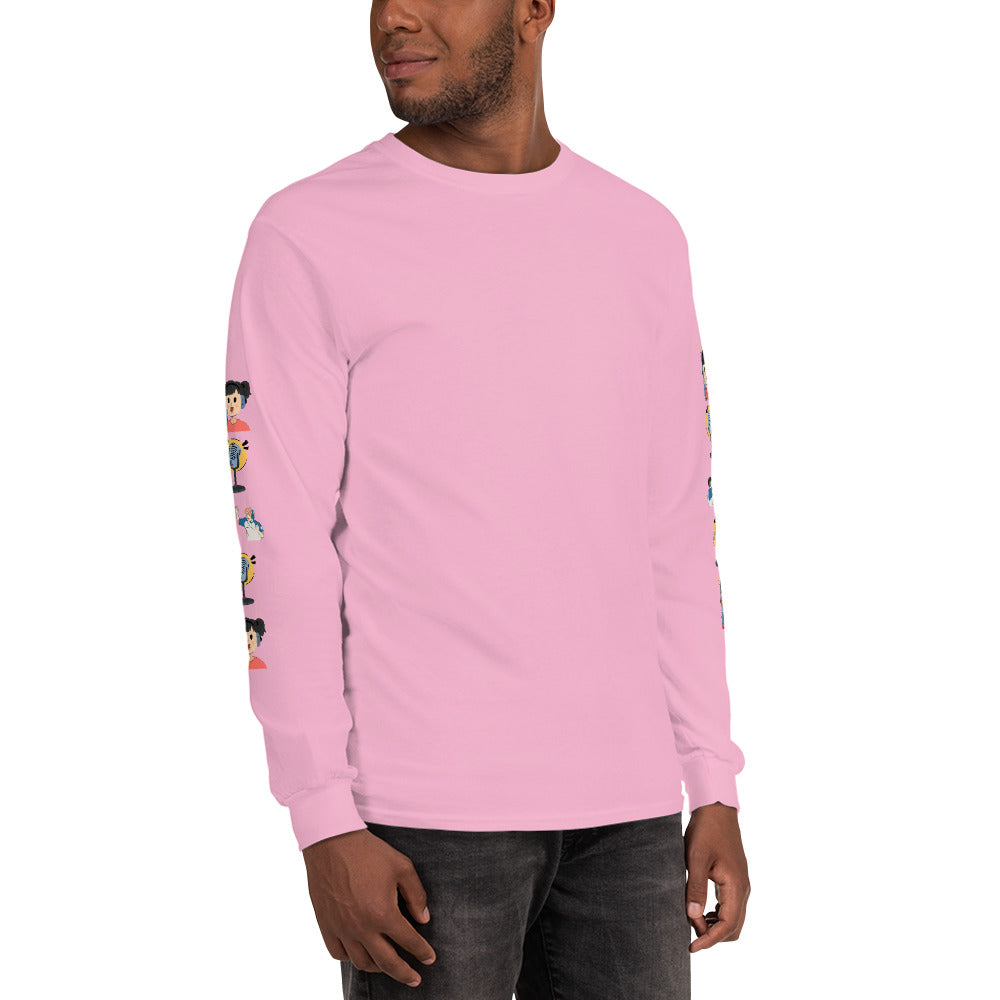 Podhost Host: Trendy Unisex Long Sleeve Shirt