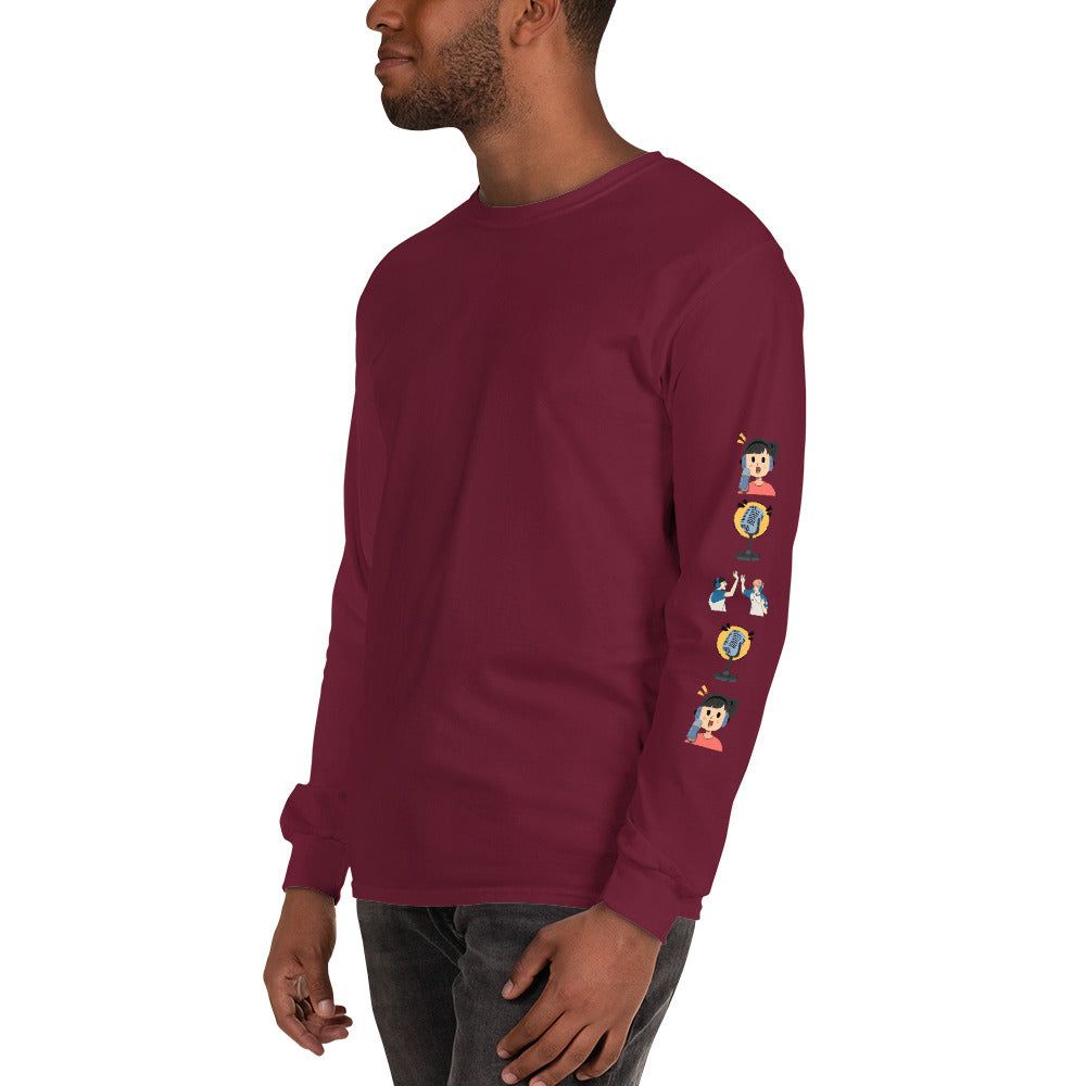 Podhost Host: Trendy Unisex Long Sleeve Shirt
