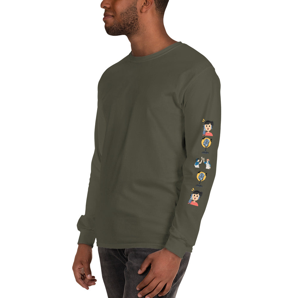 Podhost Host: Trendy Unisex Long Sleeve Shirt