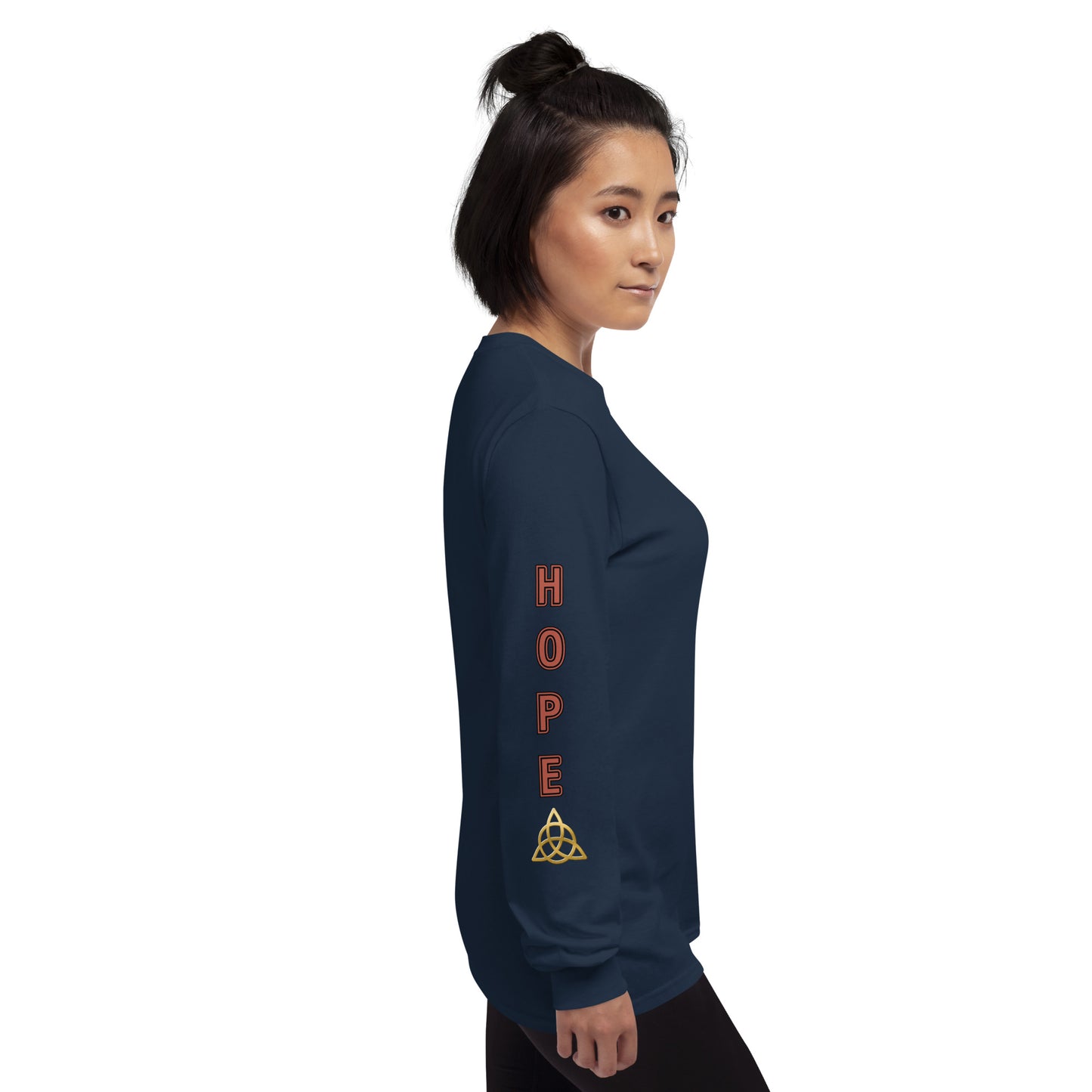 Unisex Classic Style Gildan Long Sleeve Shirt: HOPE