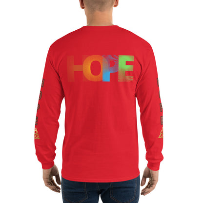 Unisex Classic Style Gildan Long Sleeve Shirt: HOPE