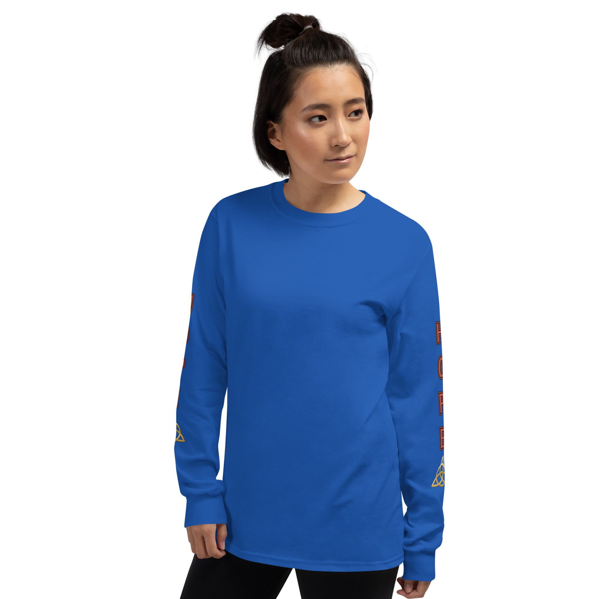 Unisex Classic Style Gildan Long Sleeve Shirt: HOPE