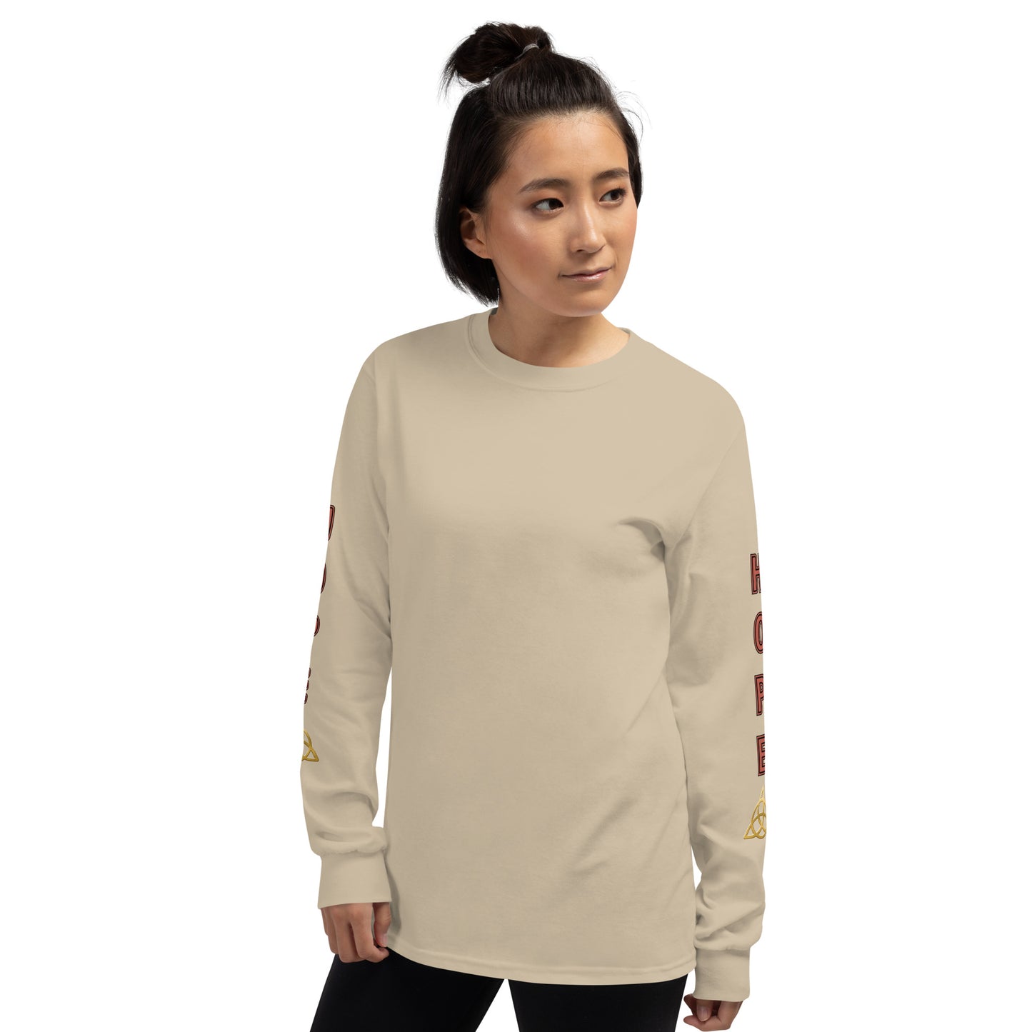 Unisex Classic Style Gildan Long Sleeve Shirt: HOPE