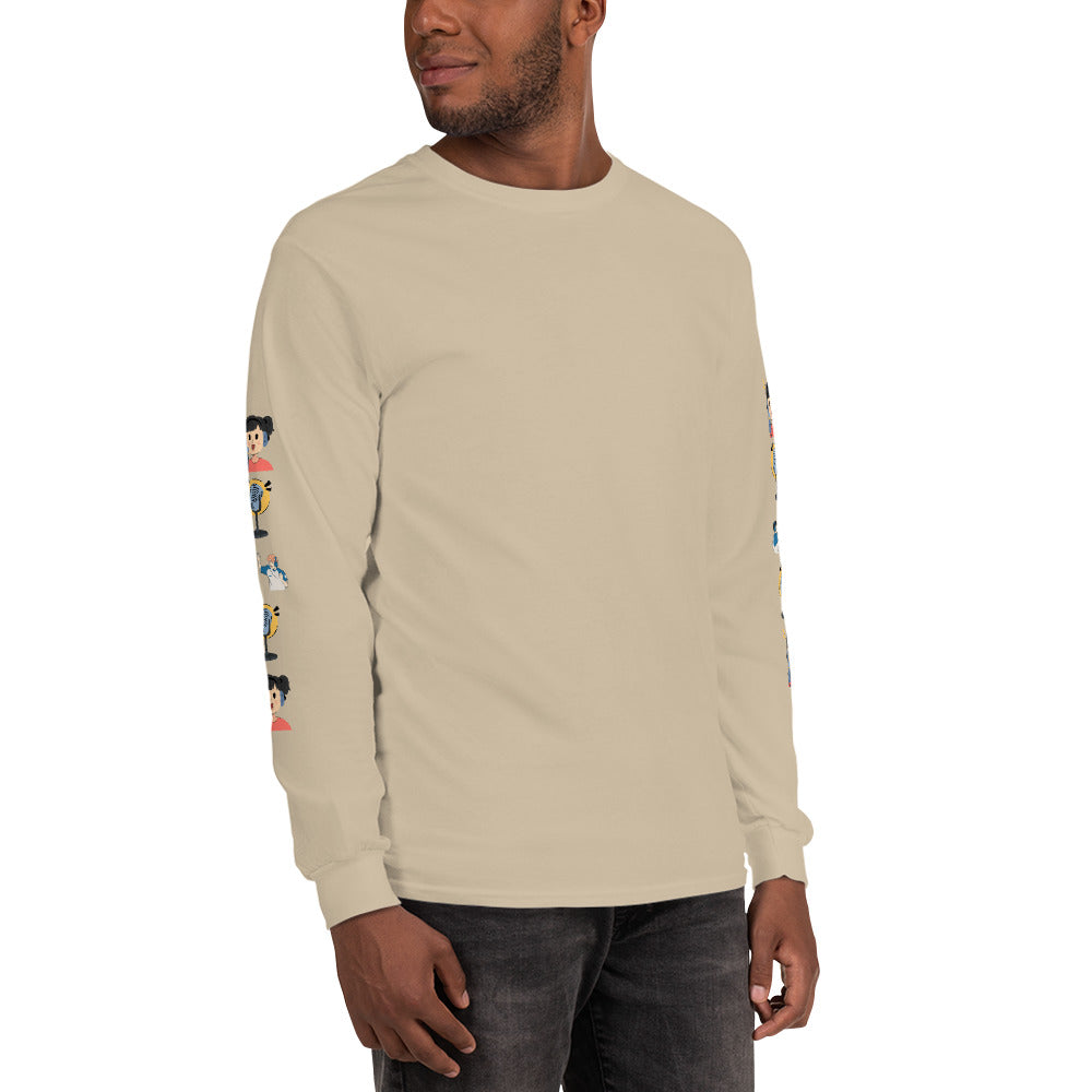 Podhost Host: Trendy Unisex Long Sleeve Shirt
