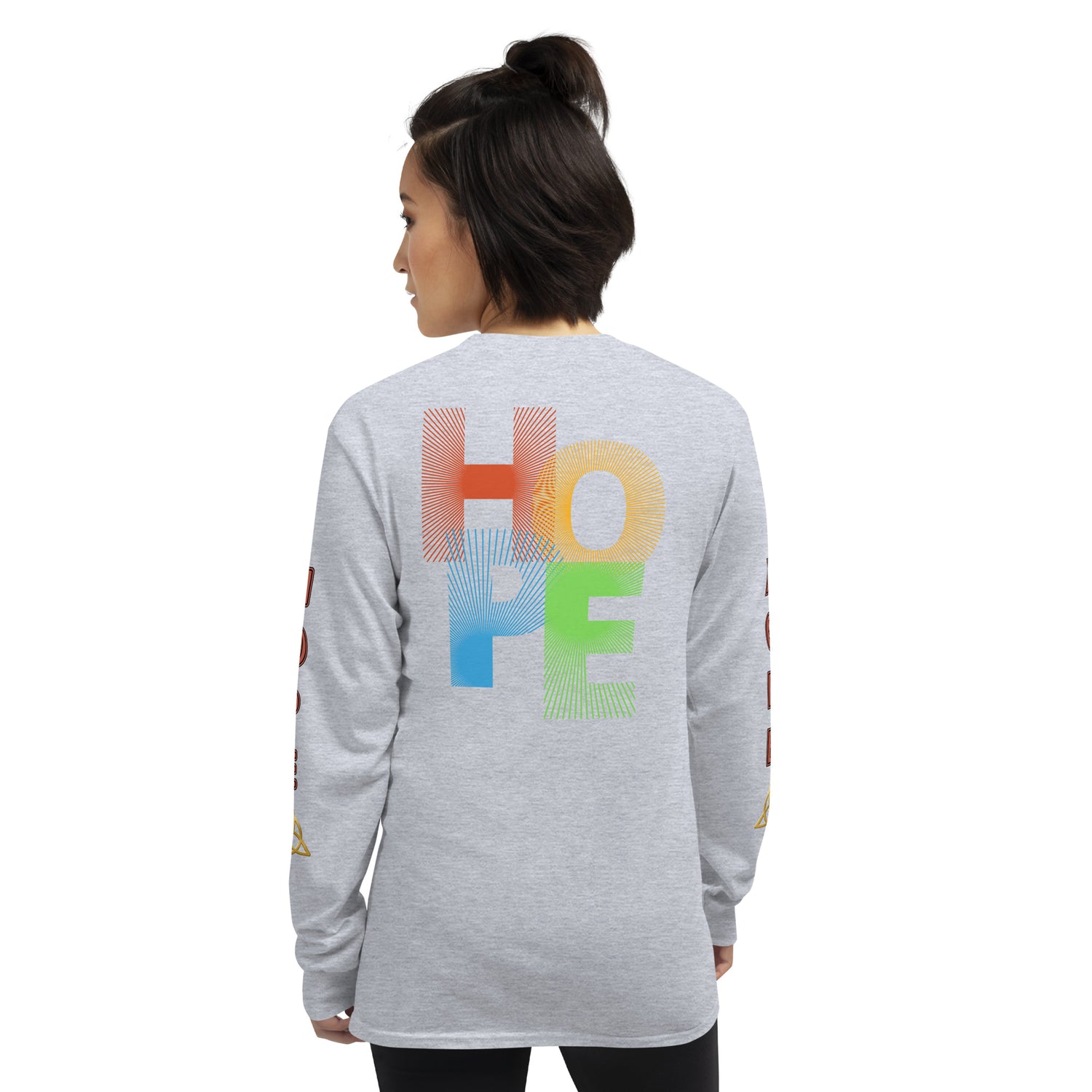 Unisex Classic Style Gildan Long Sleeve Shirt: HOPE