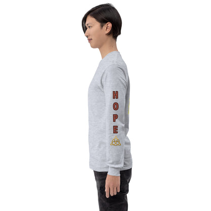 Unisex Classic Style Gildan Long Sleeve Shirt: POSITIVE