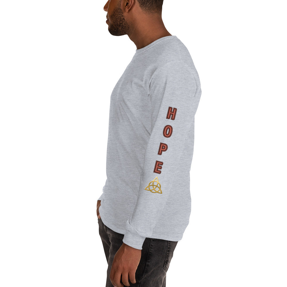 Unisex Classic Style Gildan Long Sleeve Shirt: POSITIVE VIBES