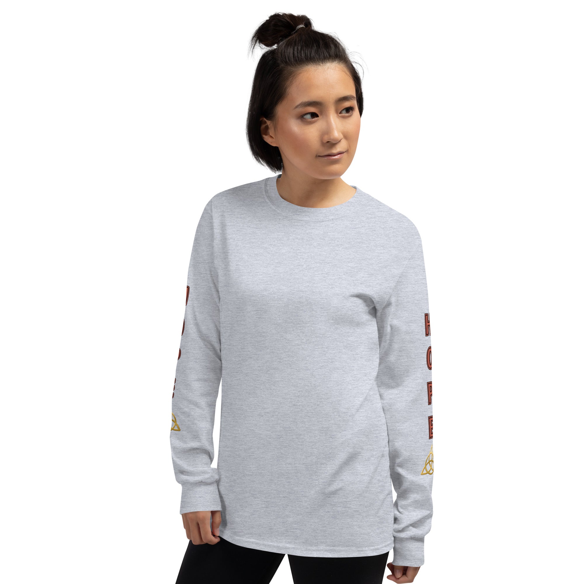 Unisex Classic Style Gildan Long Sleeve Shirt: HOPE