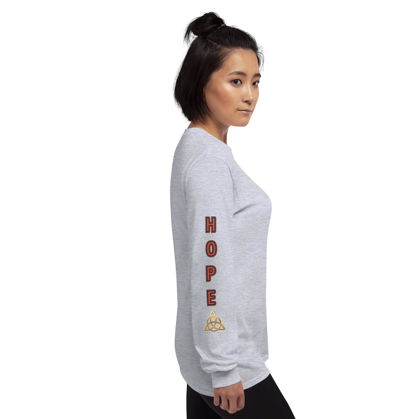 Unisex Classic Style Gildan Long Sleeve Shirt: HOPE