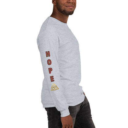 Unisex Classic Style Gildan Long Sleeve Shirt: POSITIVE VIBES