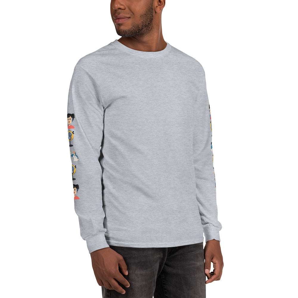 Podhost Host: Trendy Unisex Long Sleeve Shirt