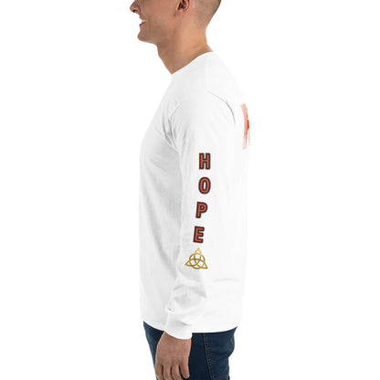 Unisex Classic Style Gildan Long Sleeve Shirt: HOPE