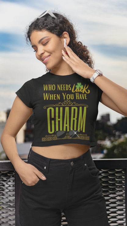 SOTVO Boothwear Irish Charm : Classic Women’s Crop Top