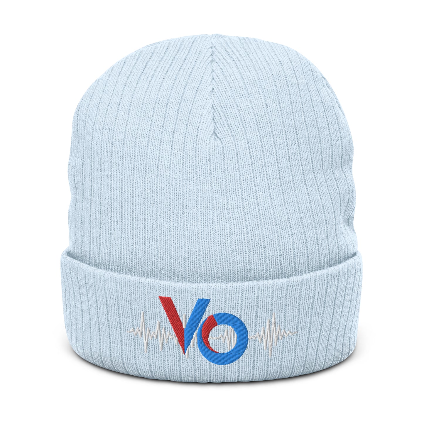 VOICE OVER...Ribbed Knit Beanie