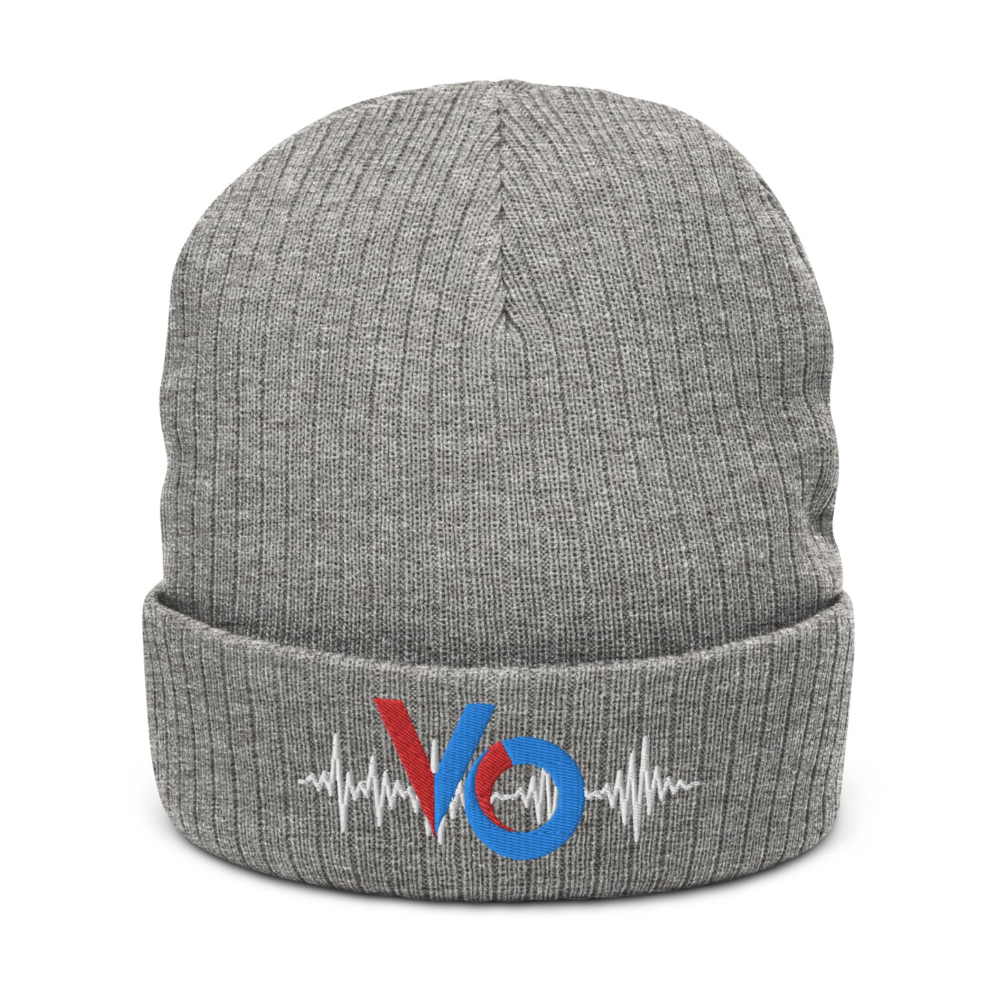 VOICE OVER...Ribbed Knit Beanie