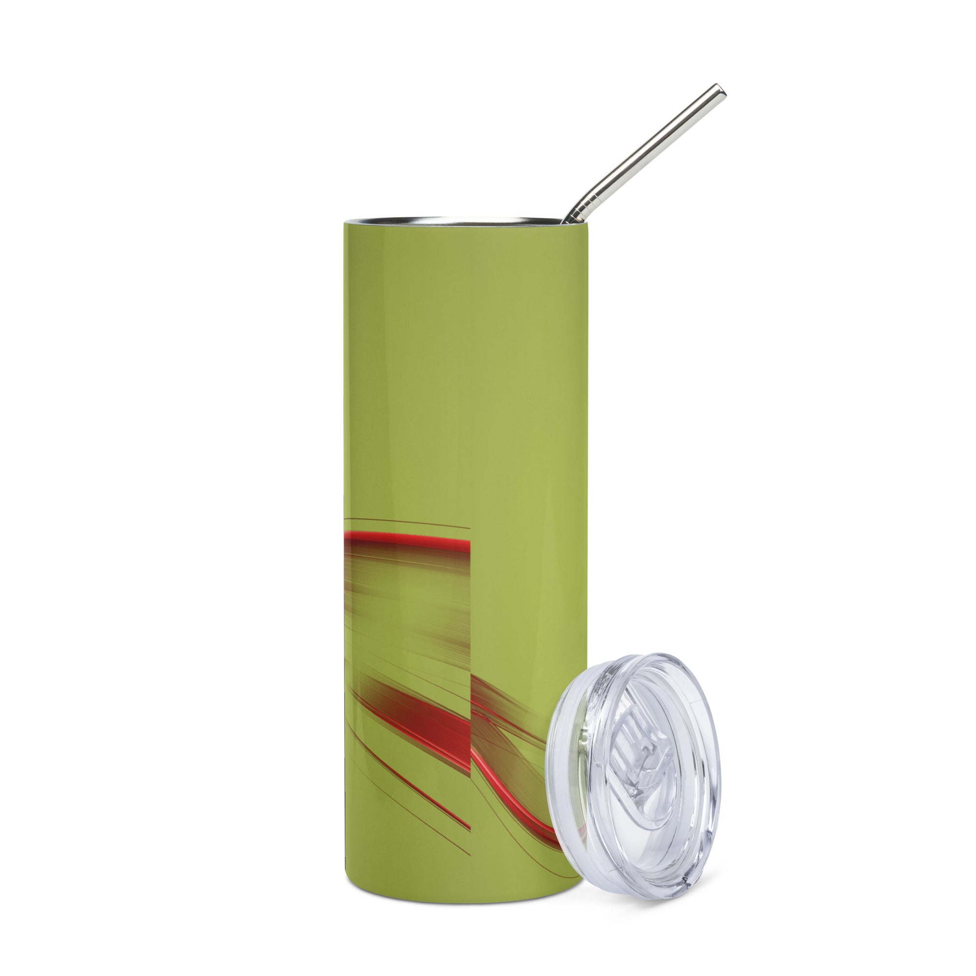 Anime Voice Over: Moody Broody: Reusable Stainless Steel Water Tumbler w/Straw