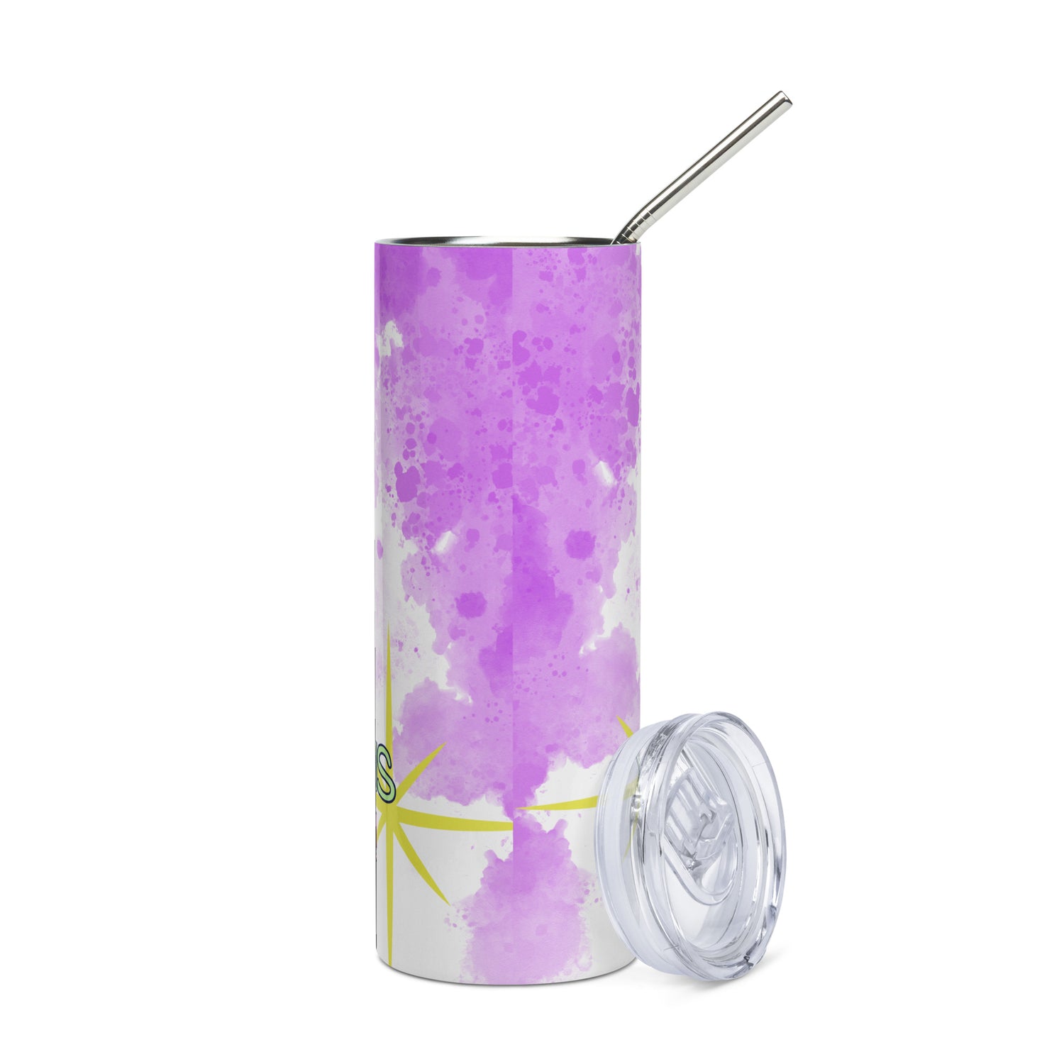 Anime Voice Over Motivational: Reusable Stainless Steel Water Tumbler w/Straw