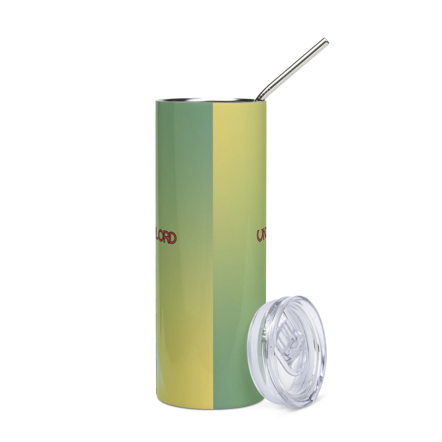 U.B.O. Unidentified Booth Overlord: Groovy: Reusable Stainless Steel Water Tumbler w/Straw