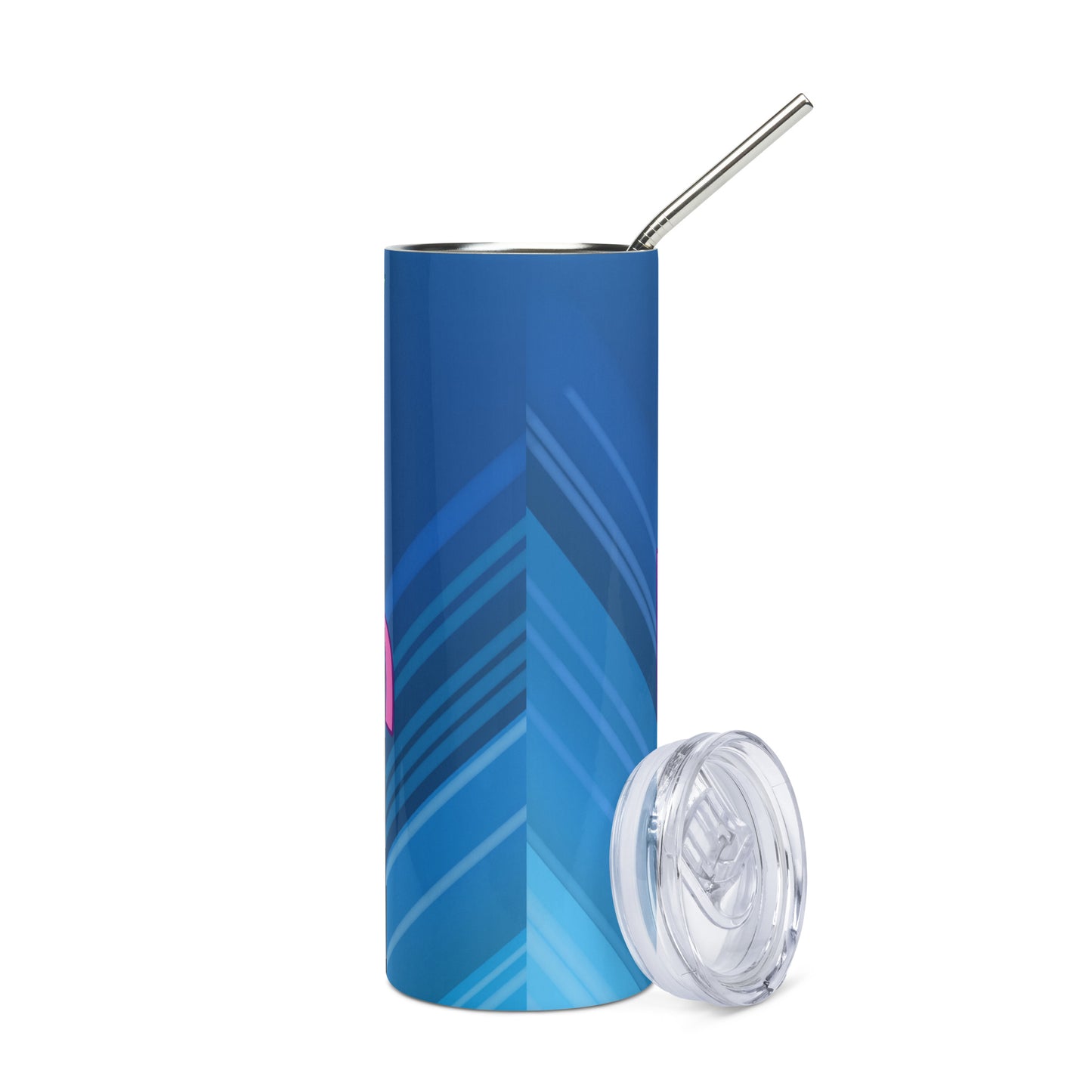 Livin' The Booth Life: Reusable Stainless Steel Water Tumbler w/Straw