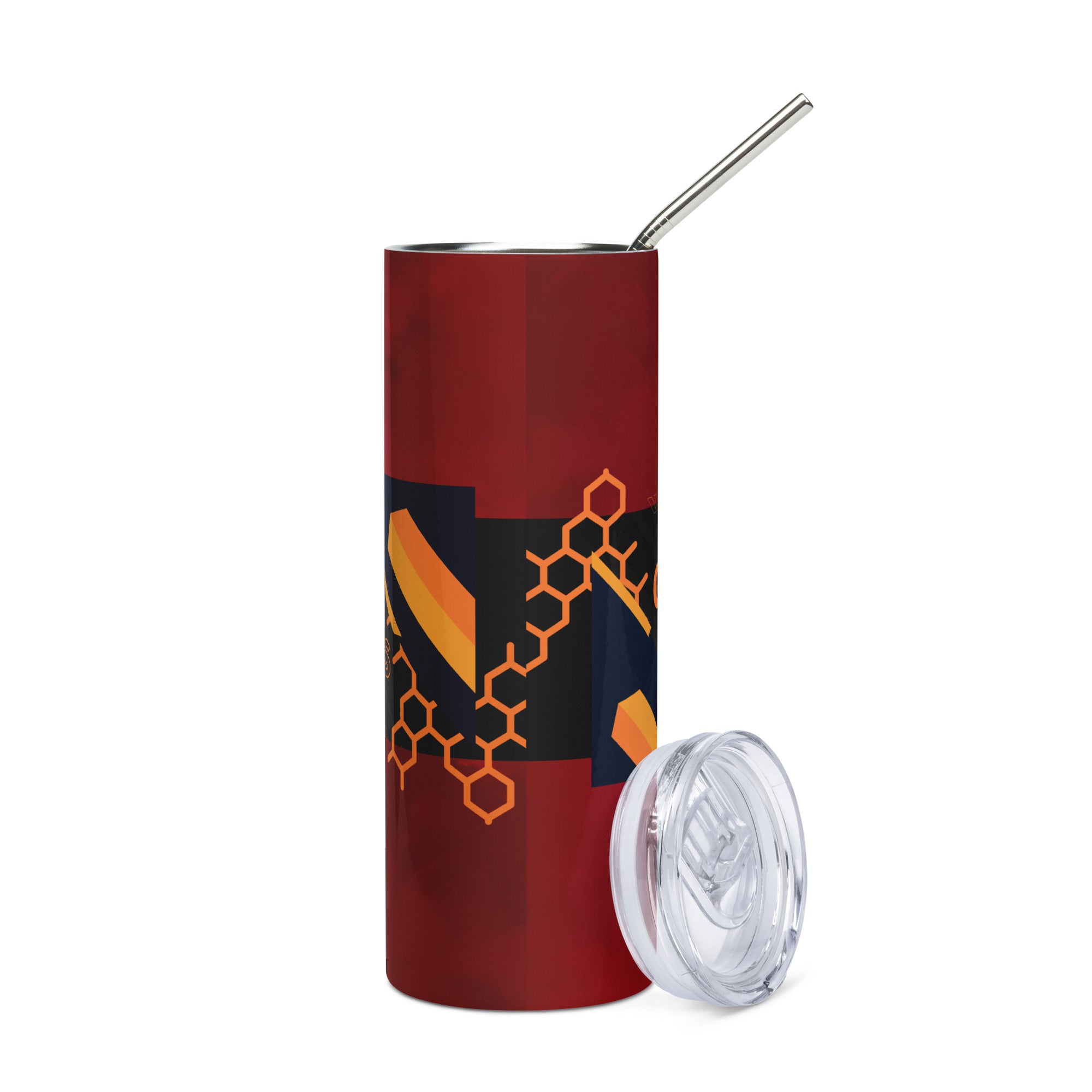 Gaming Voice Over: Reusable Stainless Steel Water Tumbler w/Straw