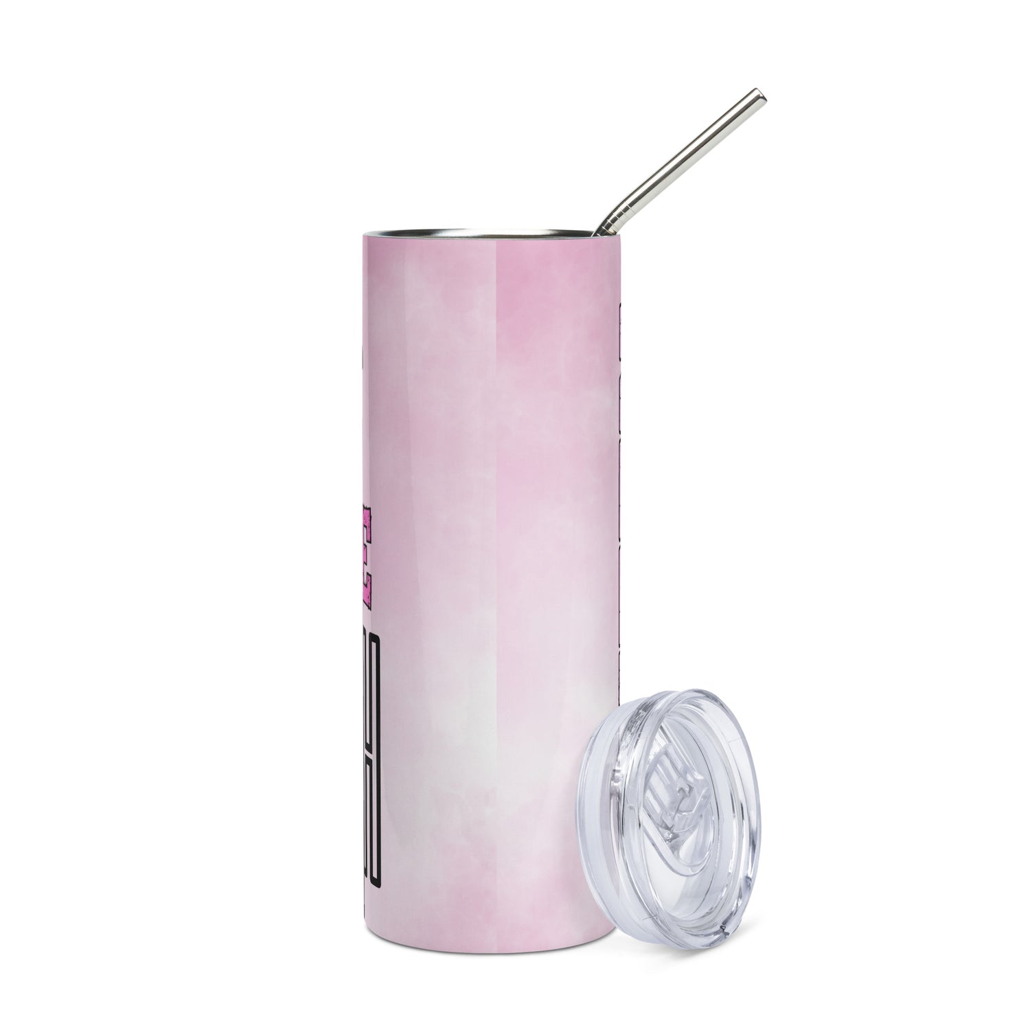 Queen of the Booth: Reusable Stainless Steel Water Tumbler w/Straw